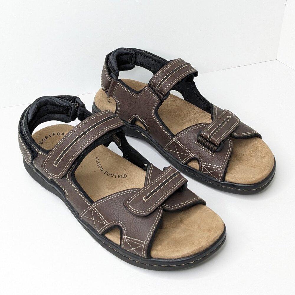 Dockers Newpage Strappy Sandals, Brown, Men's 10 M